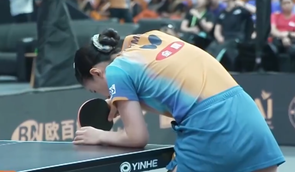 门红后孙颖, 孙颖莎, 领先日乒女 门红后孙颖, 孙颖莎, 领先日乒女